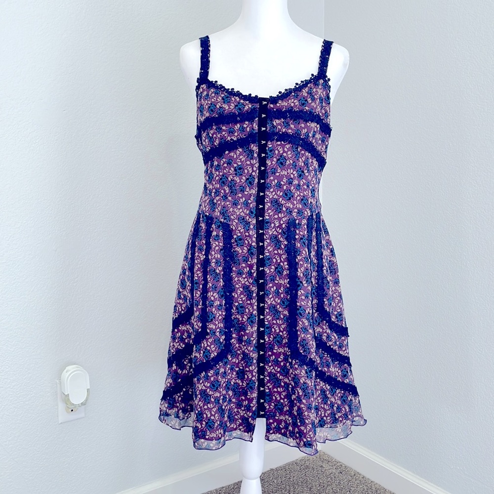 Anna Sui silk summer dress.